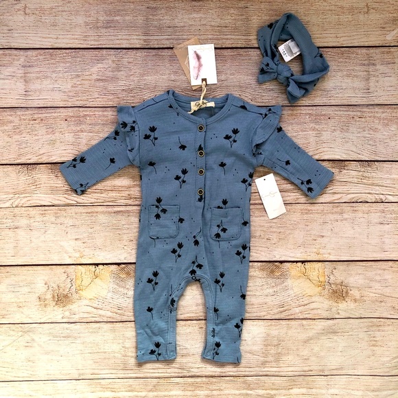 Jessica Simpson Romper and headband set - NEW - Picture 1 of 4